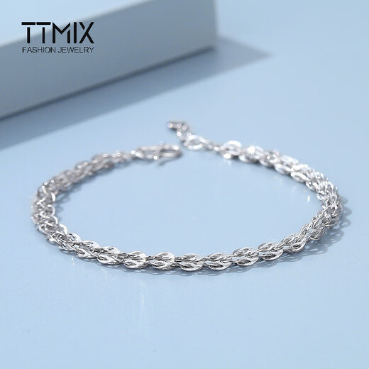 TTMIX platinum bracelet classic phoenix tail chain pt950 platinum bracelet simple personality versatile women's model custom deposit please contact customer service for details