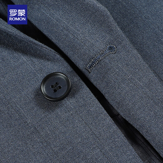 Luo Meng suit men's three-piece slim professional formal suit business groom's suit wedding dress men's suit