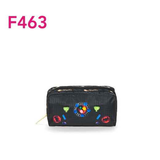 [Out of stock] LeSportsac Winter New Fashion Printed Clutch Cosmetic Bag Accessories Bag 6511 Colorful Gemstones