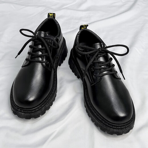 Neun Zoll sonnige Lederschuhe Herrenschuhe wasserdichte und atmungsaktive schwarze neue Männer schwarze britische Sportgeschäft Formale Freizeitschuhe schwarz [Größe 42]