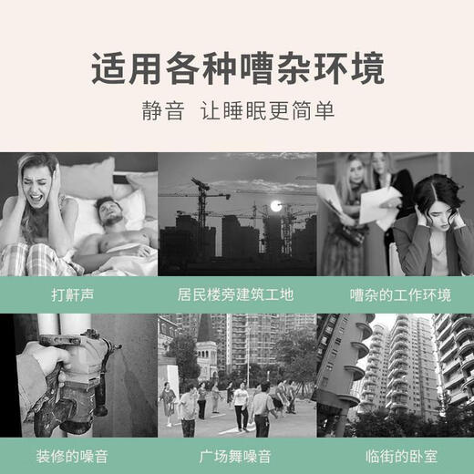 [Peking Health] Schalldichte Ohrhörer-Becher-Artefakt-Schlafschattierungen und Anti-Noise-integrierte Augenmasken, starke Studentenwohnheimstudenten, die ein Nickerchen machen, Schlafen und Schnarchen und Schnarchen Spezialgeräusche-vorsichtige Ohrbecher-Ohr-Tassen dunkelgrau [schalldichte Ohrhörer + Ohrhörer] Velcro-Stil