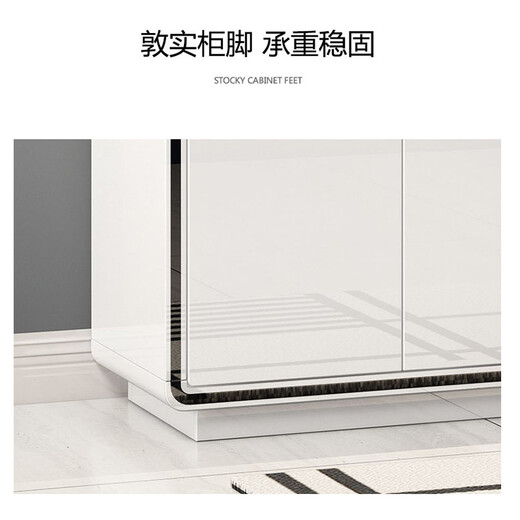 Anerya painted sideboard modern simple cupboard storage household multi-function kitchen cabinet economical cupboard light luxury Aimei A294