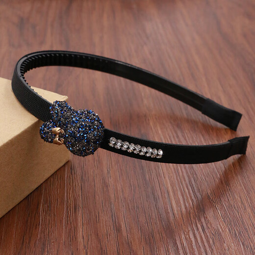 Rongxia children's hairbands girls hairpins cute Mickey hair accessories non-slip student headbands crystal diamond hairpins Korean powder