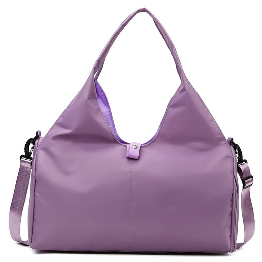 Bag de viaje Yunshun NUEVA Bolsa de yoga Bolsa de fitness deportiva para mujeres Separación húmeda húmeda húmeda húmeda húmeda gran capacidad de almacenamiento Bag de viaje de almacenamiento [rosa] 30l ancho 49*alto 25*espesor 21 cm