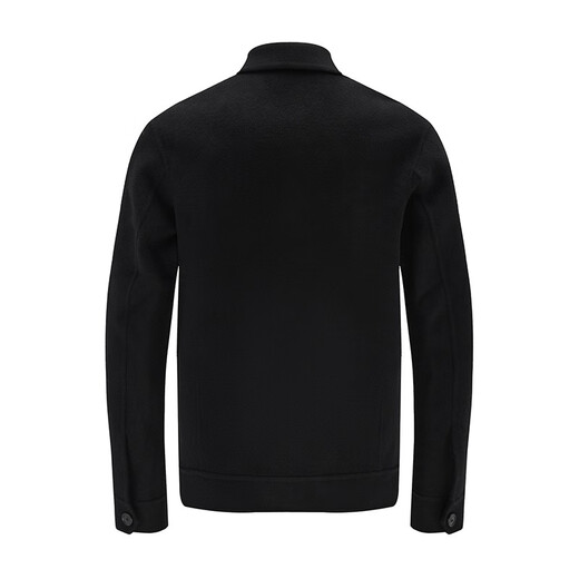 Navigare Italian small sailboat woolen coat men autumn and winter pure wool warm jacket jacket short casual jacket men dark night 2XL /54