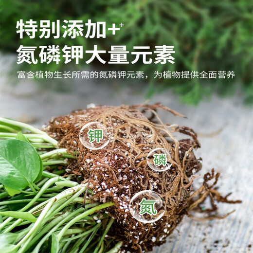 Dewoduo imported general nutritional soil for flower cultivation soil orchid soil succulent soil vegetable flower plant money tree green radish strawberry soil imported nutritional soil 15L