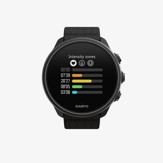 Suunto Suunto 9 Baro flagship multi-functional outdoor sports watch GPS mountaineering swimming smart heart rate watch carbon black titanium version/Charcoal Black