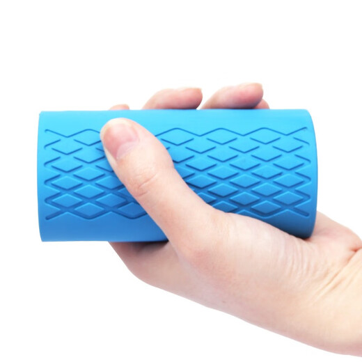 Montojia Silicone Dumbbell Grip Barbell Thick Grip Set Kettlebell Gym Equipment Mechanical Bar Front Arm Grip Blue 10cm