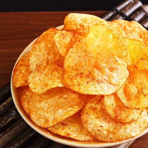 滇品客农科院云贵特产5味土豆片50g5袋休闲薯片条零食成人解馋洋芋片
