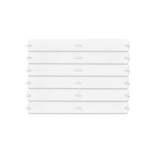 Adecuado para accesorios de aire acondicionado de Gree Máquina de gabinete BLADE Guía de aire PLACA FLAP VINO 2P3P 5 millas Placa de escudo de aire de aire No. 5 3p Yuefeng 5 piezas (3883)