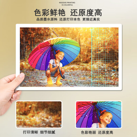 墨谦适用爱普生L6276 L6278 L6290 L6268 L6279 L6298 6178打印机墨水 002BK黑色墨水【70ml】