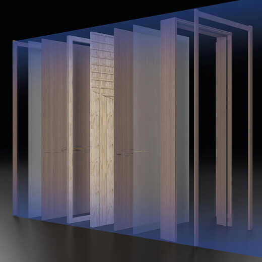 浩福祥木门X-522欧洲冬青木门室内门生态门复合门卧室门