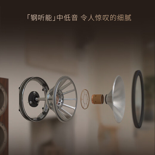 
Baohua Weijian 700 series 702 S3 Signature signature floor-standing main speaker home theater HIFI audio 2.0 speaker three-way frequency (color order notes) 702 S3 two colors available