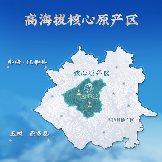 国坤堂【野生可溯源】野生冬虫夏草 西藏那曲新干虫草滋补礼品礼盒 6~7根/克 1克【多买升级礼盒】