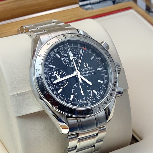 [Second-Hand 95 New] Omega Omega Speedmaster-Serie Herren Uhr Automatisch mechanischer Uhr Uhrenmesser 39/40/42 Schweizer Bluxury-Uhr 39mm Silber Disc Stahlgürtel 3523.50.00 Single Watch