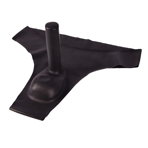 Men's Transparent Latex Underwear Sexy Belt Thong Men's Sexy Underwear Yiyang Pants Bag Flesh Color