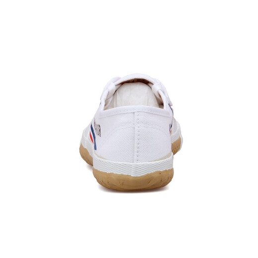 Warrior sports examination shoes, student physical test, track and field, high school entrance examination shoes, canvas breathable martial arts shoes, long jump shoes, tug of war, rope skipping shoes. Suitable for long jump, rope skipping, and track and field/white 40 is too large/please take a smaller size