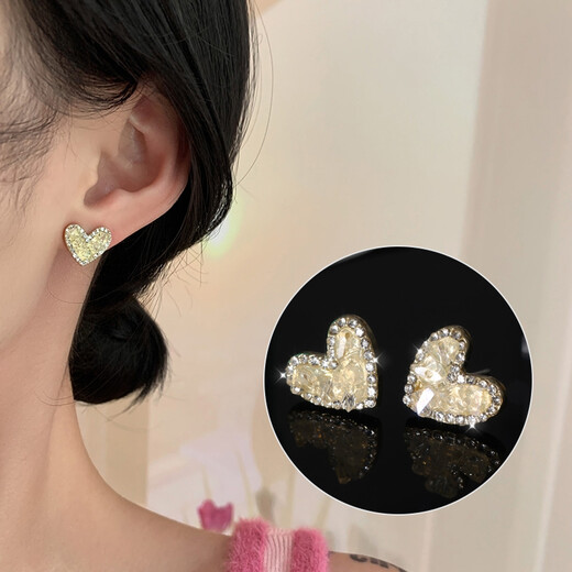 SENDME birthday gift for my wife S925 silver needle earrings, earrings, women's week earrings, fashion gift box, 9 pairs of earrings set, gift box