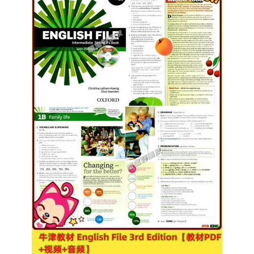 MB1593 Oxford Textbook File English File 3rd Edition Textbook PDF+Video+Audio Pre-intermedio