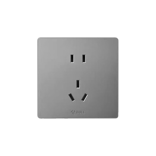 Bull G37 series starry sky gray wall switch socket panel 86 type 16A with USB one open five holes dual control one open single control