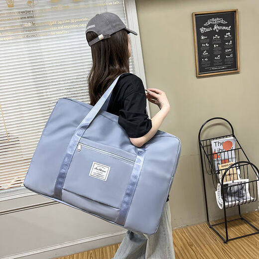 Der häufigste multifunktionale Reisetasche, eine wasserdichte Gepäckbeutel mit großer Kapazität, Wäscheverpackung für Frauen, geboren, süße Taro-lila, großer Größe