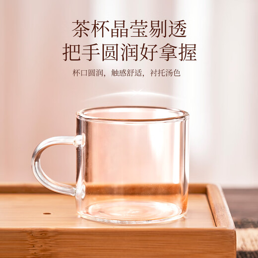 Suncojia fireside teapot, glass teapot and cup set, high temperature resistant lifting beam kettle, one pot and four cups
