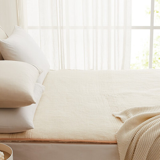 Dapu intérieur et extérieur un matelas en coton, matelas de pneu nu coton coton coton coton, pliage chaud à double ménage épaissis, matelas en coton nu (pneu de matelas en coton) 150x200cm rempli 5 Jin [Jin est égal à 0,5 kg]