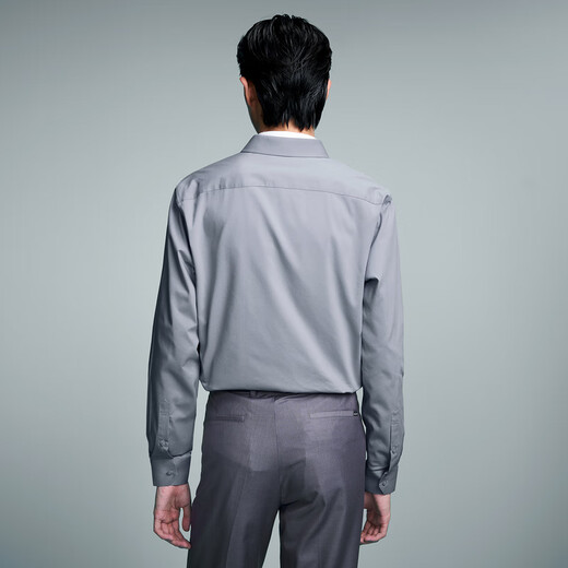 HLA Heilan's long-sleeved shirts for men, light business shirts and series of stretch large-size shirts for men