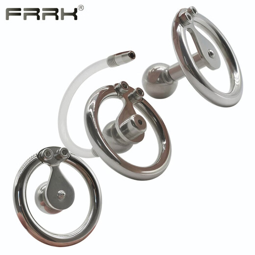 INS Double Tornillo de acero inoxidable Placa plana Número de electrodo Número de electrodo Penis Caza Masculino Deseo Maseo Lock Pasión Bloqueo CB CB Bloque