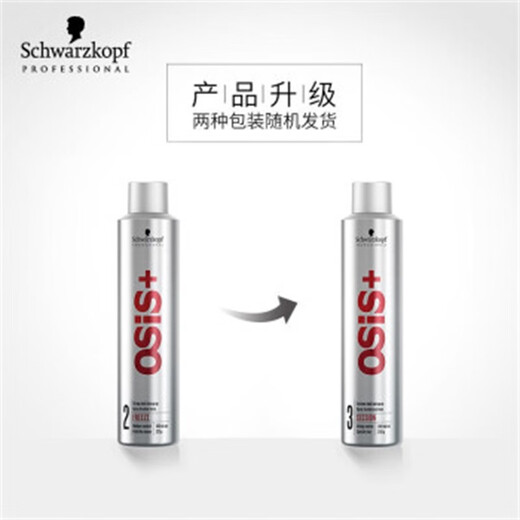 Schwarzkook Professionelles Styling -Set Haarspray 300 ml + mattes Haarwachs 100 ml Einstellung Spray Hair Ton