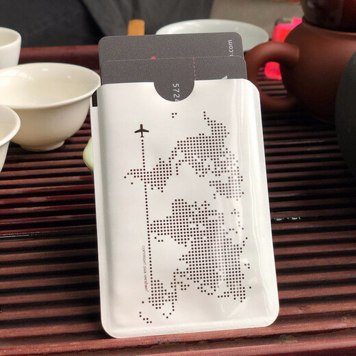 VANLEMN丹麦防盗刷锡纸卡套银行卡身份证保护套钱包防消磁卡包卡夹保护套 10个装