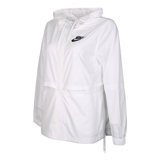 耐克（NIKE）女装新款连帽休闲运动服跑步透气防风夹克外套海外直邮 DM6180-601 S