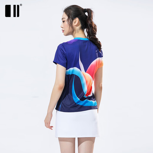 
New Tennis Clothing Set Badminton Clothing Spring and Summer Short Tops Men's Team Clothing Personalized T-shirt Breathable Quick Dry Men's Top C11978 XL