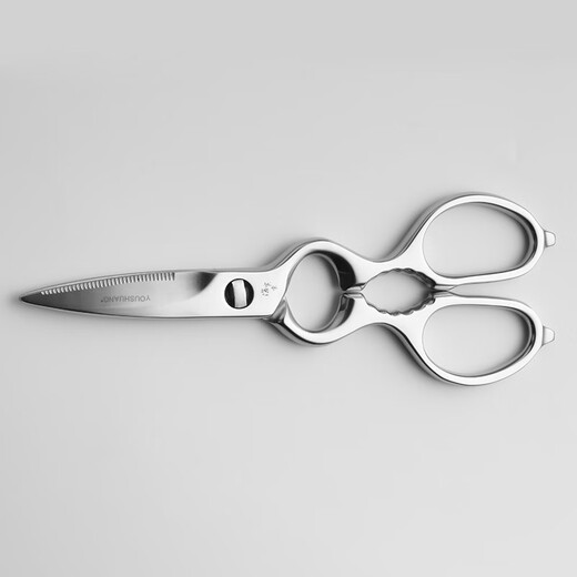 有双厨房剪刀可拆卸多功能辅食剪 全钢 高档不锈钢一体锻造