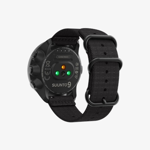 Suunto Suunto 9 Baro flagship multi-functional outdoor sports watch GPS mountaineering swimming smart heart rate watch carbon black titanium version/Charcoal Black