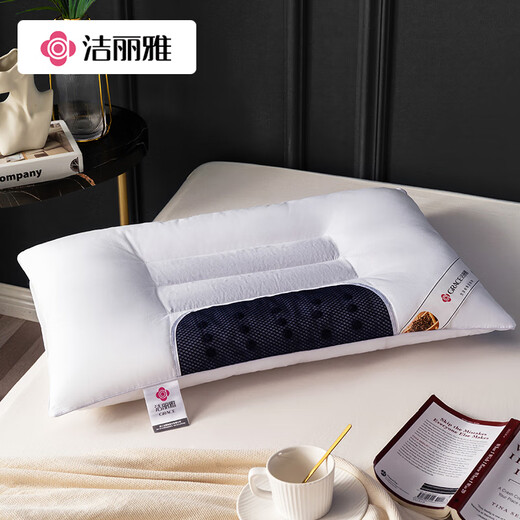 Jieliya pillow core, cotton pillow core, pure cotton pillow pack, three-dimensional Cassia magnetic therapy pillow core, 48*74cm, 1090g single package