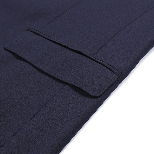 雅戈尔（YOUNGOR）西服男0100款单上衣西服套装男正装羊毛西服 藏青 XL 180/100A