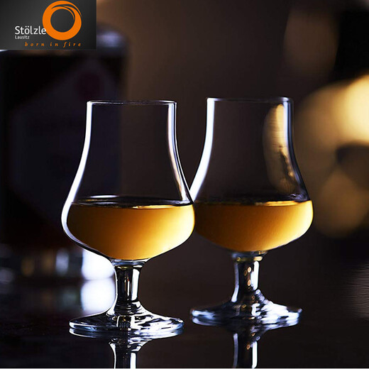 Soyat stolzle German imported crystal professional whiskey cup tulip scent cup tasting brandy wine glass (Germany) professional scent whiskey cup 195ml