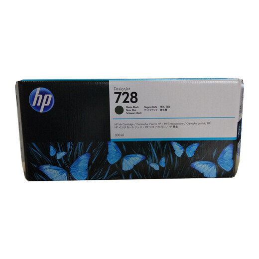 惠普（HP）728号墨盒130ML适用T830/T730 728B黑色墨盒（300ML）
