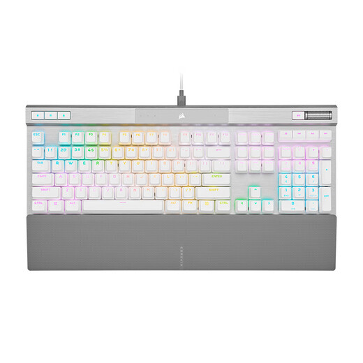 USCORSAIR K70 PRO RGB Mechanical Keyboard Gaming Keyboard Cherry Axle K70 RGB PRO White OPX Axle