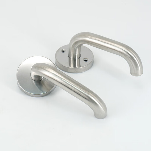 Bingyu stainless steel round tube fire door handle fire door handle escape door lock handle fire lock handle fire lock handle BH-580