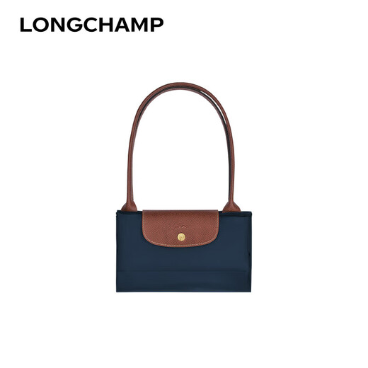 Longchamp Women's Bag Hand-held Dumpling Bag Large Festival Gift for Girlfriend Navy Blue Christmas Gift