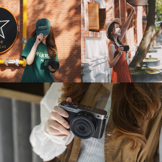 Panasonic S9N/S9 +18-40mm Kit Full-frame Micro Single/Single Electronic/Mirrorless Digital Camera Retro Appearance Real-time LUT Filter Direct Out Connect to App for Fast Sharing S9N丨S9+18-40mm Kit Green