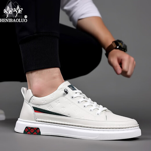 Heni Paulo Sports Shoes Men's 2025 Cowhide Men's Mens Board.