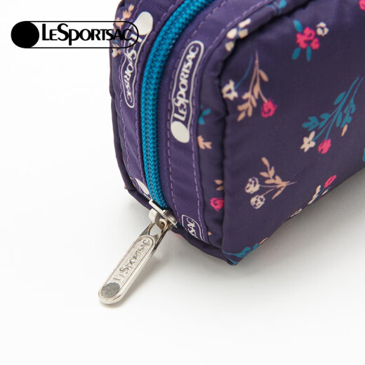 [OFF] LeSportsac Wallet Ins Style Fashion Simple Casual Clutch Cosmetic Bag 6511 Purple Bottom Floral