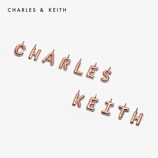 CHARLES&KEITH Valentine's Day personalized letter pendant pendant birthday gift CK5-72120241-N S 1 piece