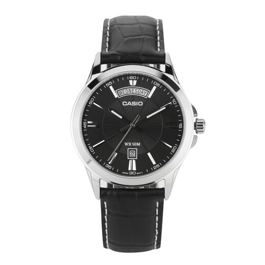 Casio (CASIO) watch men, business and casual simple, luminous pointer, waterproof three-eye quartz men's watch, give boyfriend, give gift MTP-1381L-1A