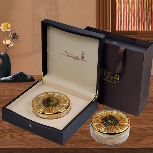 Cordyceps sinensis Tibetan Cordyceps 1 gram high-altitude Cordyceps gift box in high-altitude Cordyceps sinensis dry goods good gifts 3 gram 1 gram - 10 bottles