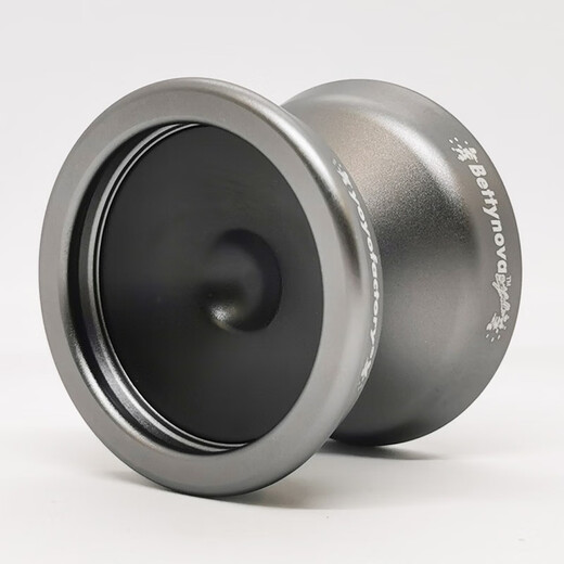 yoyofactoryBETTYNOVA悠悠球_YYF 1A死睡眠溜溜球竞技铝合金YOYO球_顶指技 枪灰色黑盖