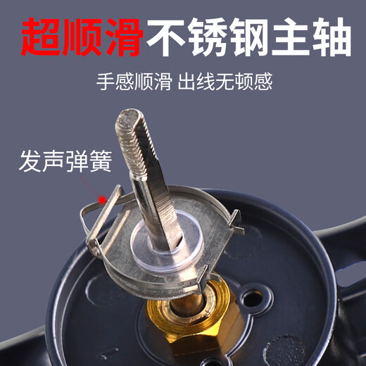 Tiger Oka spinning wheel micro fish reel Luya wheel comes with fishing line 2500s double rocker novice fishing reel